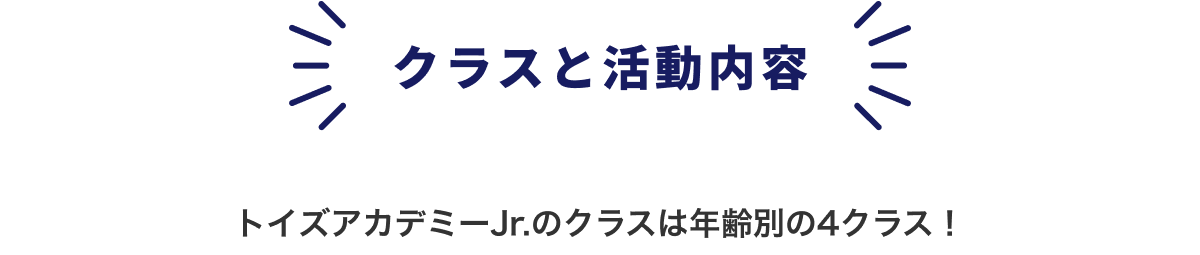 クラスと活動内容